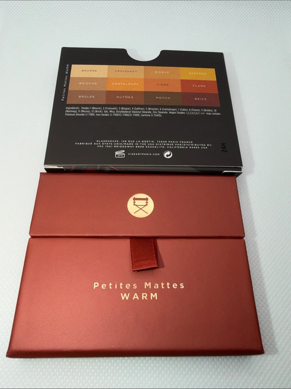 Viseart Petites Mattes warm palette NEW